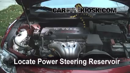 Follow These Steps to Add Power Steering Fluid to a Toyota Camry (2007